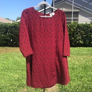 3/4 SLEEVE dress size large